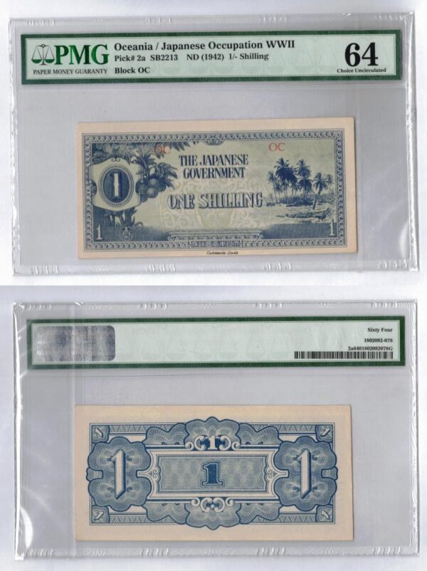 Oceania / Japanese Occupation WWII
